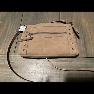 Tan crossbody purse
